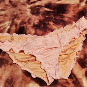 Victoria's Secret Capri Ruffled Cheeky Swim Bottom